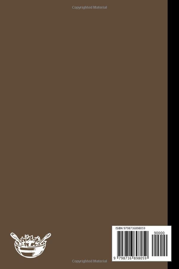 Food journal: Write down those calories with this Brown food journal