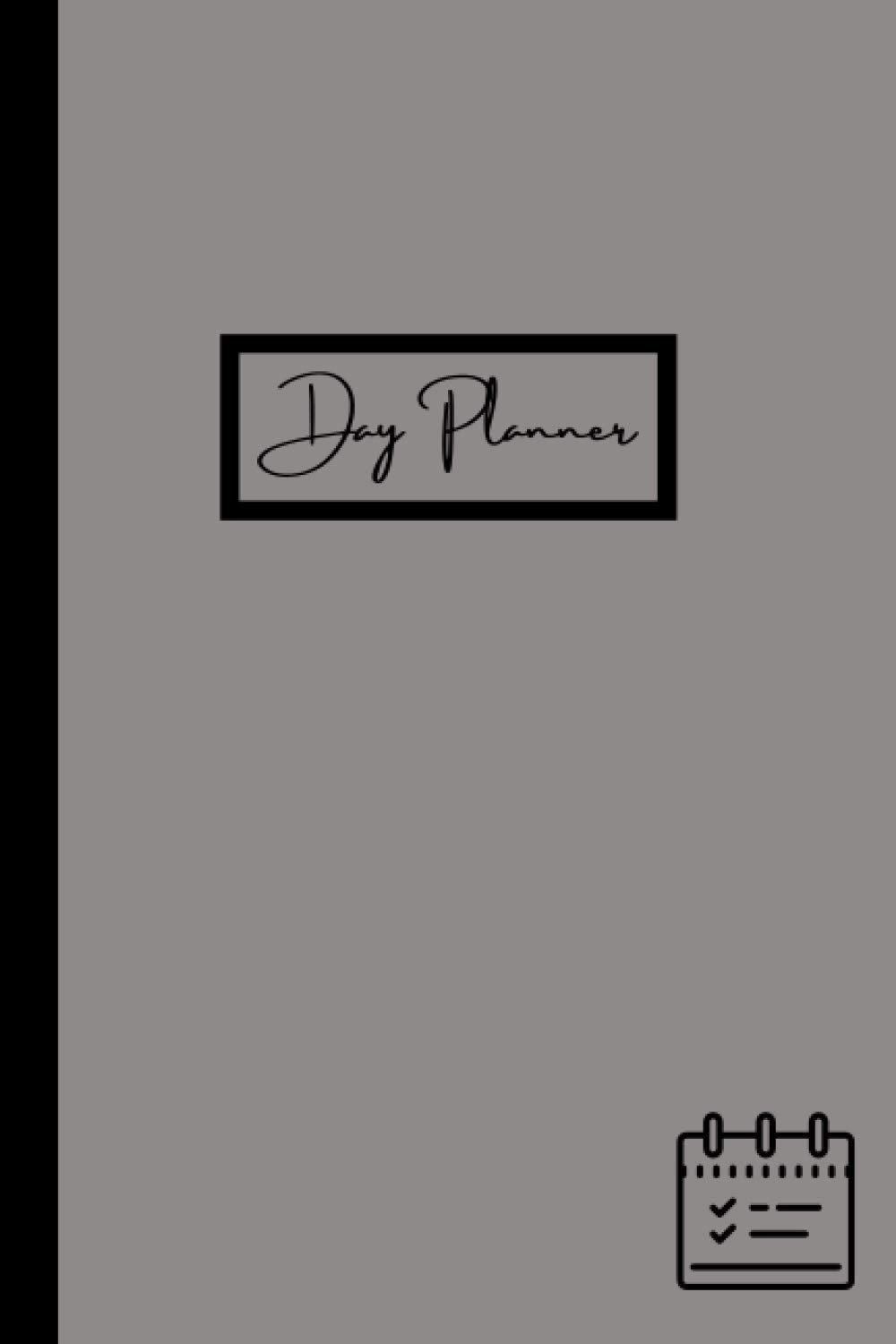 Daily planner: Grey and Black planner/journal for list and notes