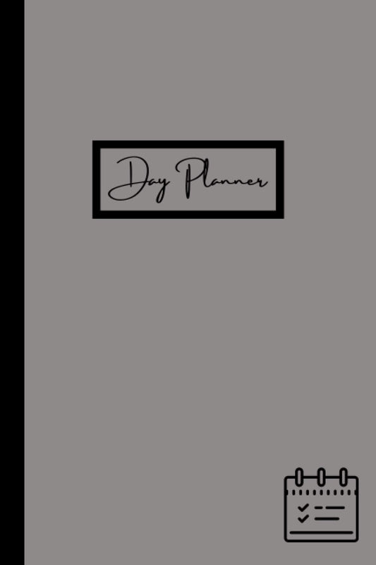 Daily planner: Grey and Black planner/journal for list and notes