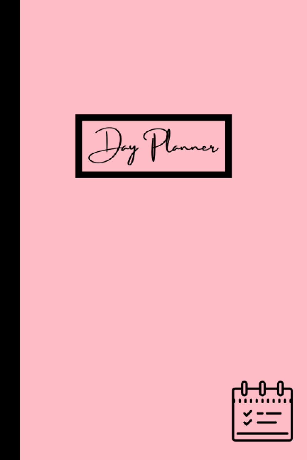 Daily planner: Pink and Black planner/journal for list and notes