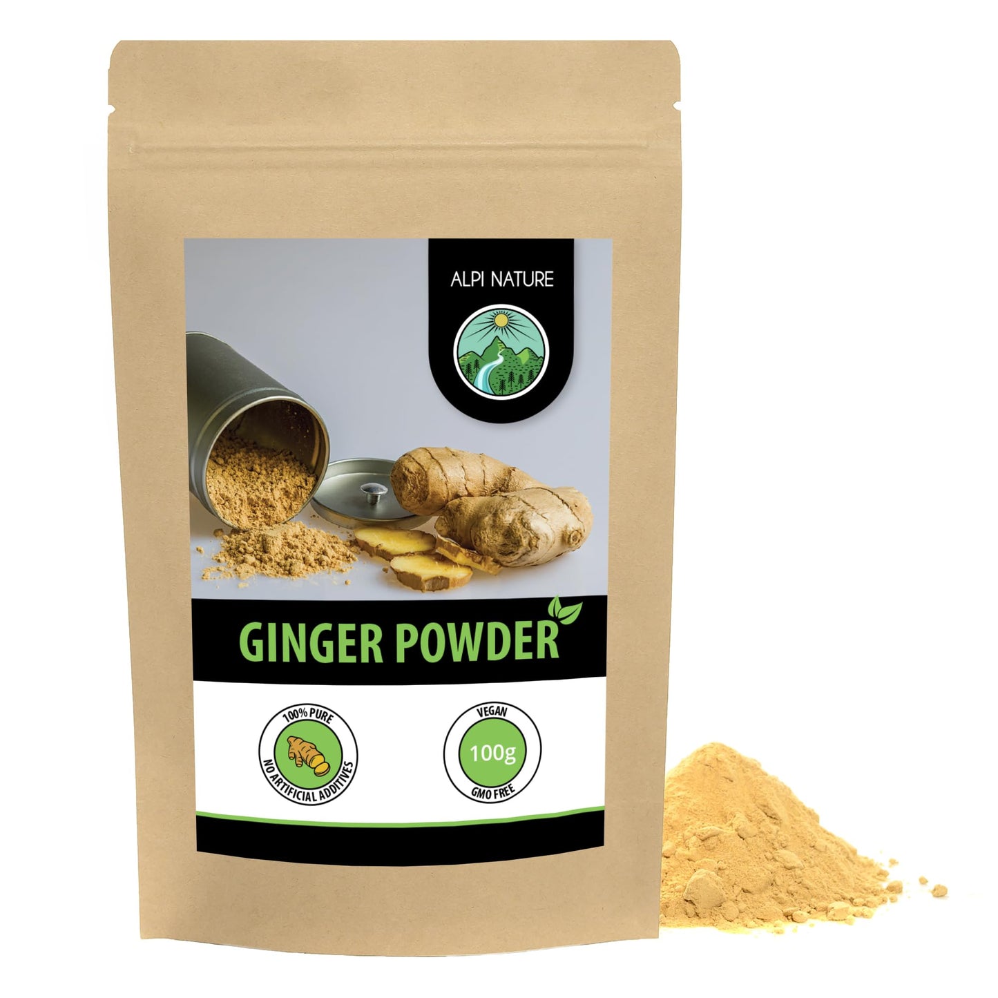 Ginger Powder 500g Dried and Ground Ginger Root Powder