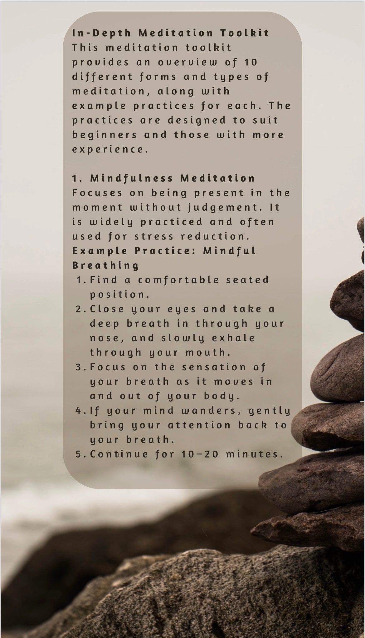 Free - Meditation Toolkit