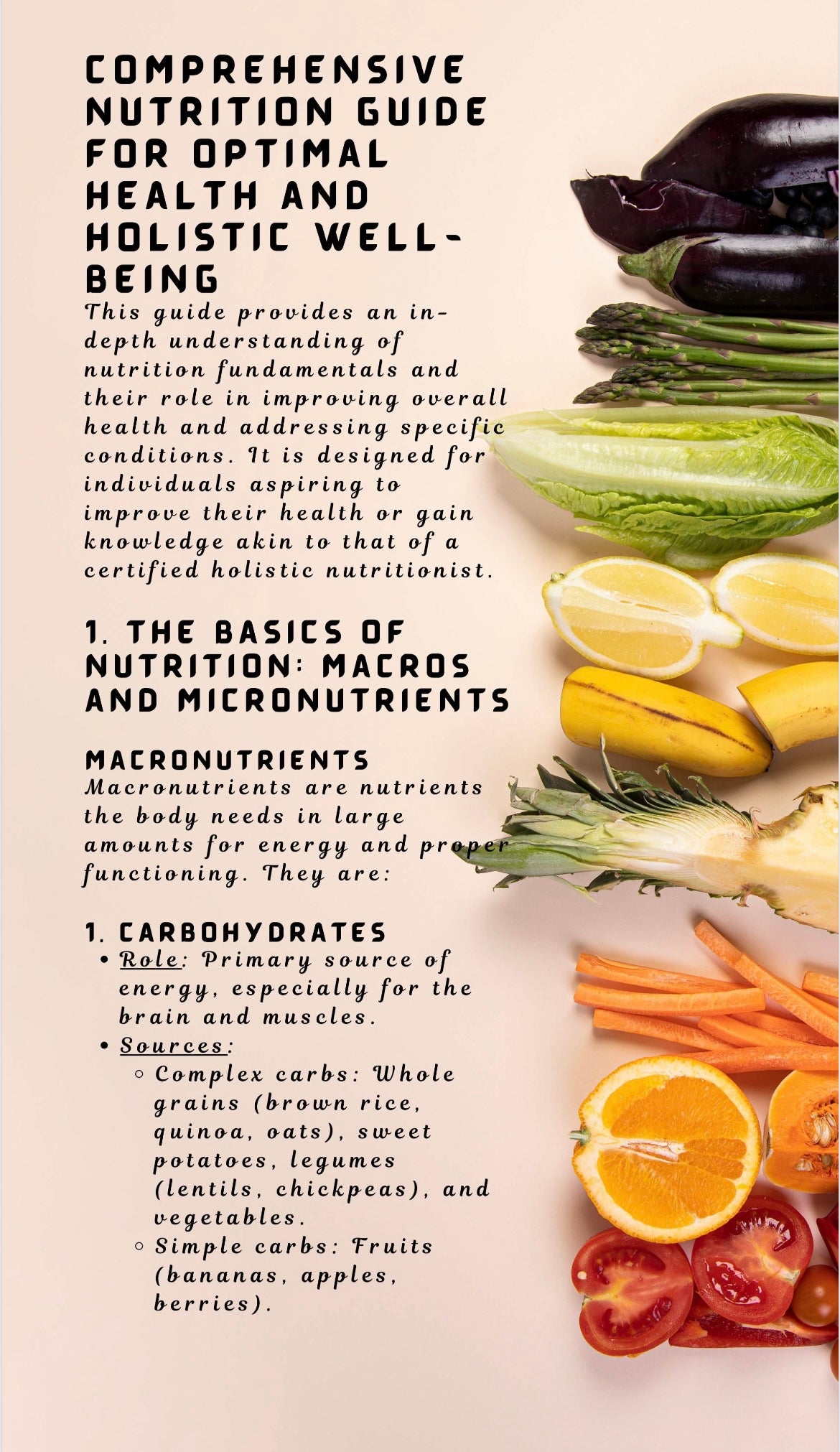 Free - Comprehensive Nutrition Guide